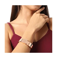 Metallic Overlap Bracelet