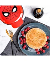 Uncanny Brands Marvel Spiderman Waffle Maker - Spidey's Mask on Your Waffles