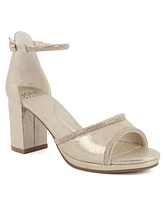 Jones New York Women's Belizy Block Heel Evening Dress Sandals