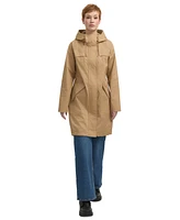 Hunter Women's Cotton High Low Rain Jacket