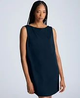 Kenneth Cole Women's Draped Open-Back Shift Dress