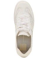 Dolce Vita Women's Notice Pearl Mesh Low Profile Lace-Up Sneakers