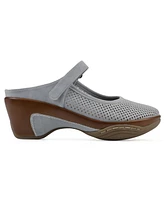 White Mountain Women's Vinto2 Mary Jane Clog Mules
