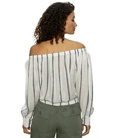 Sanctuary Women's Striped Ballet Tie Top
