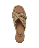 White Mountain Women's Mills Round Toe Dress Sandals