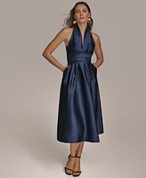 Donna Karan New York Women's A-Line Halter Dress