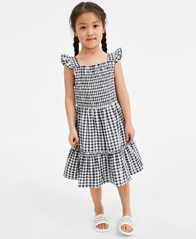 On 34th Toddler Girls Mommy & Me Gingham Smocked Dress, Exclusively at Macy's