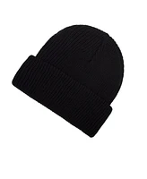 New Balance Small Logo Black Fisherman Beanie