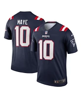 Nike Men's Drake Maye Navy New England Patriots Team Legend Player Performance Top
