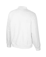 Colosseum Men's Illinois Fighting Illini White Rabbit Full-Zip Bomber Jacket