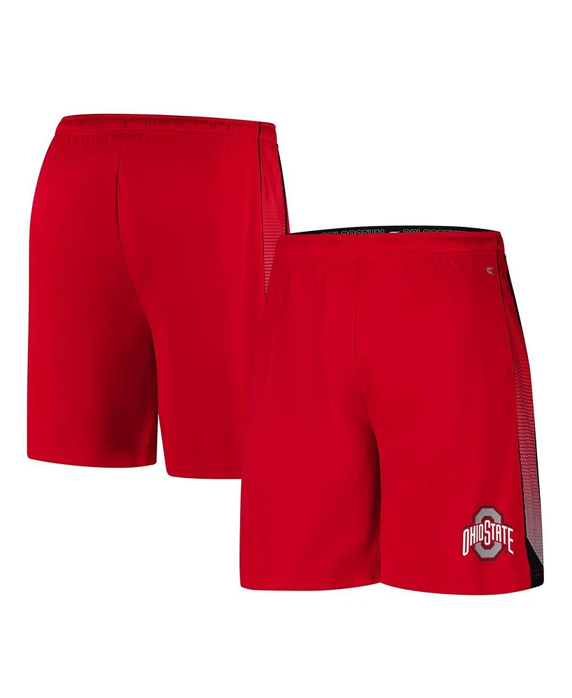 Colosseum Men's Scarlet Ohio State Buckeyes Online Shorts