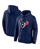 Fanatics Men's Navy Houston Texans Legacy Fleece Pullover Hoodie