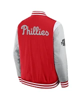 Fanatics Men's Red Philadelphia Phillies Elements Elite Full-Snap Jacket