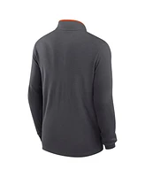 Nike Men's Anthracite Clemson Tigers Victory Performance Half-Zip Top