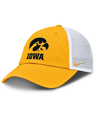 Nike Men's Gold Iowa Hawkeyes Club Trucker Adjustable Hat