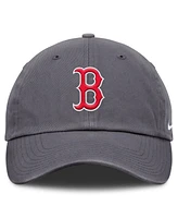 Nike Men's Gray Boston Red Sox Club Adjustable Hat