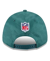 New Era Big Boys and Girls Midnight Green Philadelphia Eagles 2024 Nfl Sideline 9FORTY Stretch-Snap Hat