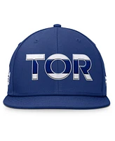 Fanatics Men's Blue Toronto Maple Leafs Authentic Pro Rink Snapback Hat