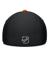 Fanatics Men's Black/Orange Philadelphia Flyers Authentic Pro Rink Flex Hat