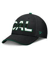 Fanatics Men's Black/Green Dallas Stars Authentic Pro Rink Team Code Flex Hat