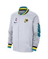 Nike Men's White Indiana Pacers 2024/25 City Edition Authentic Showtime Performance Full-Zip Jacket