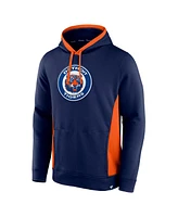 Fanatics Men's Navy Detroit Tigers True Classics Fanarama Pullover Hoodie