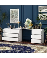 Homsee 9-Drawer Retractable Dresser Bedroom Storage Organizer