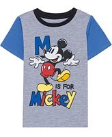 Mickey Mouse Toddler Boys 2-Piece Graphic T-Shirt and Shorts Set