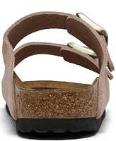 Birkenstock Women's Arizona Soft Footbed Suede Leather Sandals from Finish Line