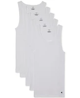 Calvin Klein Men's 5-Pack Cotton Classics Tanks