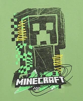 Minecraft Little & Big Boys Front Back T-Shirt