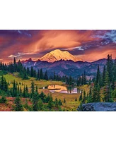 Trefl Red 1000 Piece Puzzle - Mountain Sunset