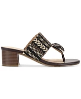 Style & Co Women's Brandyy Embellished Raffia Sandals, Exclusively at Macy's