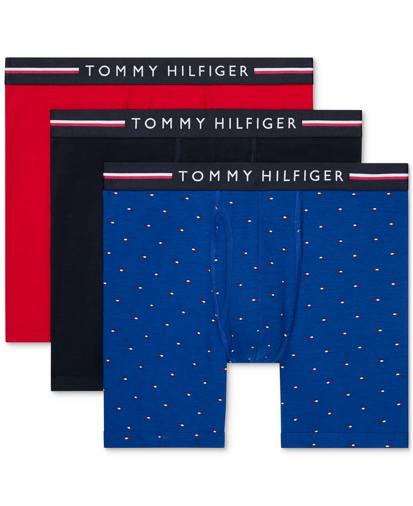 Tommy Hilfiger Men's 3-Pack All Day Comfort Boxer Briefs
