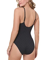 Andie Women's Sicily Tie-Neck Pointelle Swimsuit