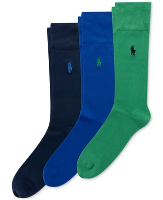 Polo Ralph Lauren Men's 3-Pk. Supersoft Dress Socks