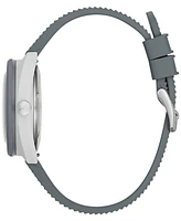 Bulova Men's Snorkel Gray Hnbr Rubber Strap Watch 41mm