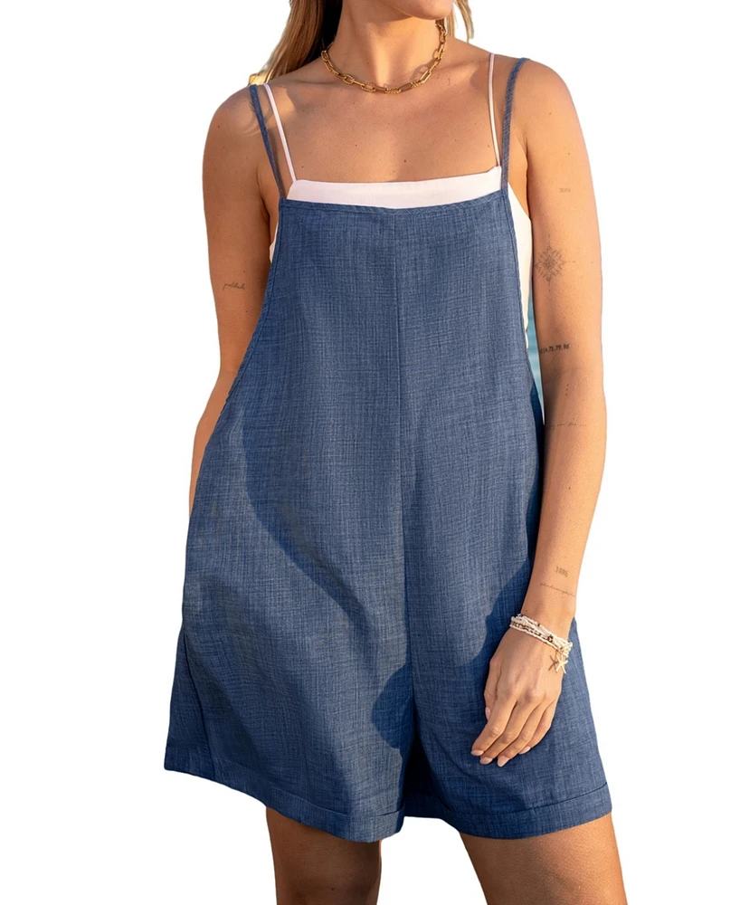 Women's All-American Denim Romper