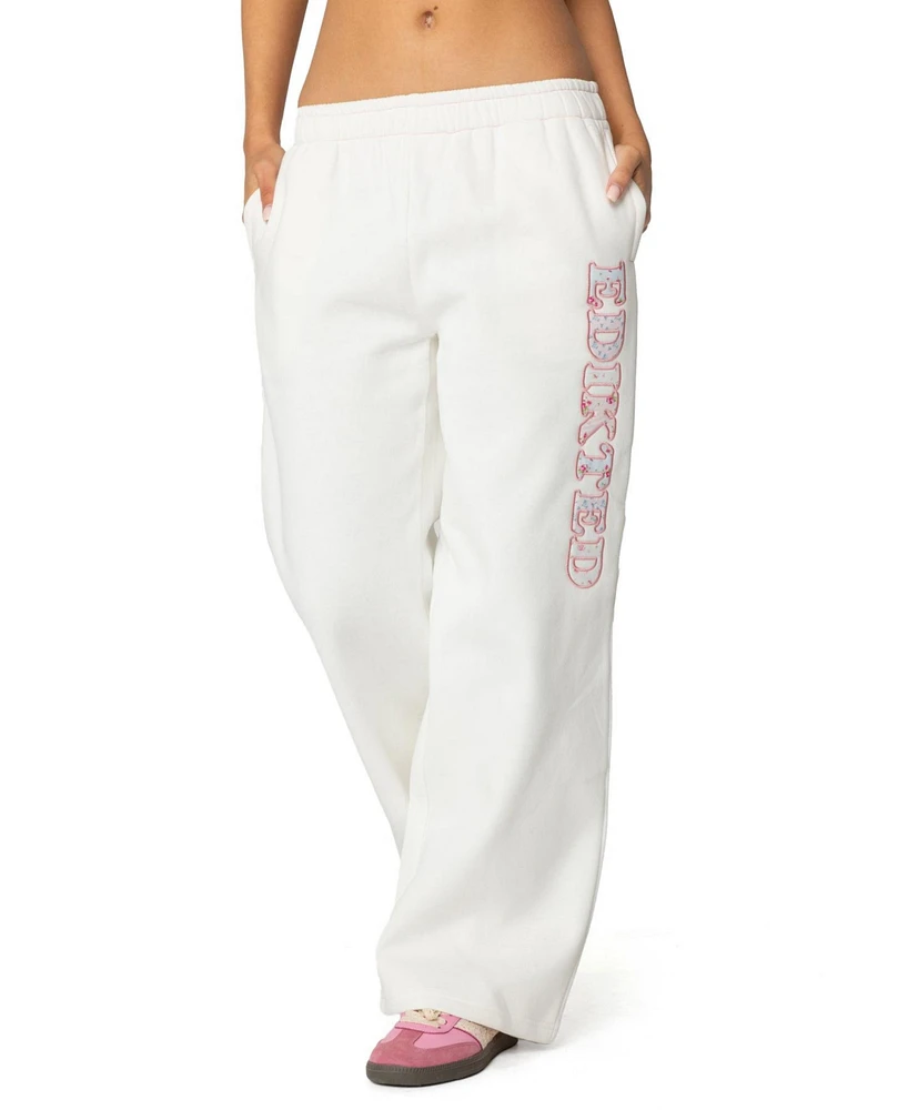 Edikted Womens Mili Sweatpants