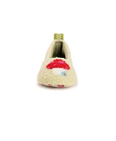 Muk Luks Women's Travel Ballerina Slipper with Patch