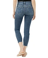 Silver Jeans Co. Women's Suki Mid Rise Curvy Fit Skinny