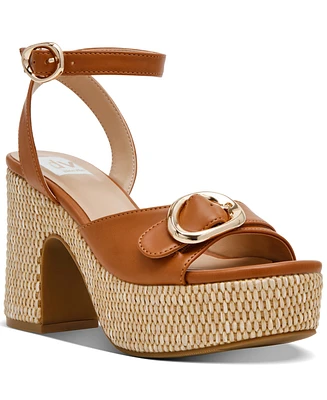 Dv Dolce Vita Women's Merie Buckle-Detail Platform Dress Sandals