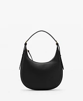 Mango Women's Leather Effect Shoulder Bag