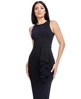 Dress the Population Women's Ines Ruffled Bodycon