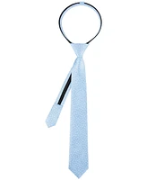 Tommy Hilfiger Big Boys Micro Floral Pre-Tied Zipper Tie
