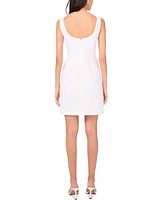1.state Women's Embellished Scoop-Neck Mini Dress