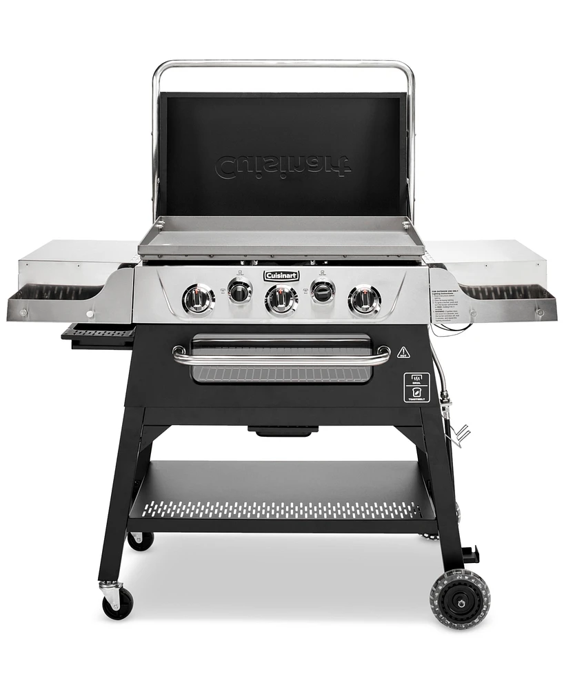 Cuisinart 3-Burner Outdoor Propane Griddler with Broiler