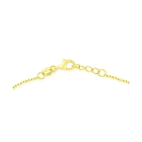 Etoielle Yellow Gold Tone Celetestial North Star Bracelet with Pave Cubic Zirconia