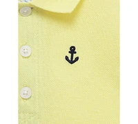 Little Me Baby Boys 2-Pc. Cotton Anchor Polo Shirt & Shorts Set