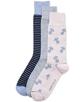 Perry Ellis Portfolio Men's 3-Pk. Novelty Crew Socks